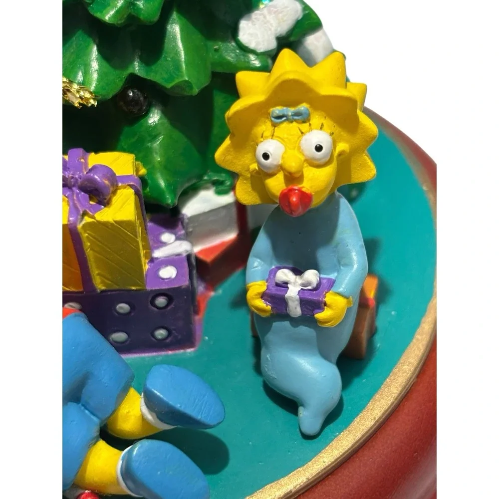 2004 The Simpsons Bradford Christmas Ornament Illuminated 